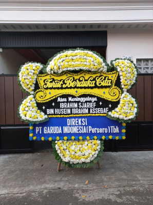 Papan Bunga Duka di Bidara Cina