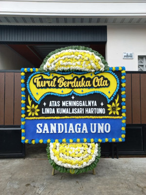Papan Bunga Duka di Bidara Cina