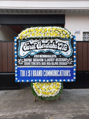Papan Bunga Duka di Bidara Cina